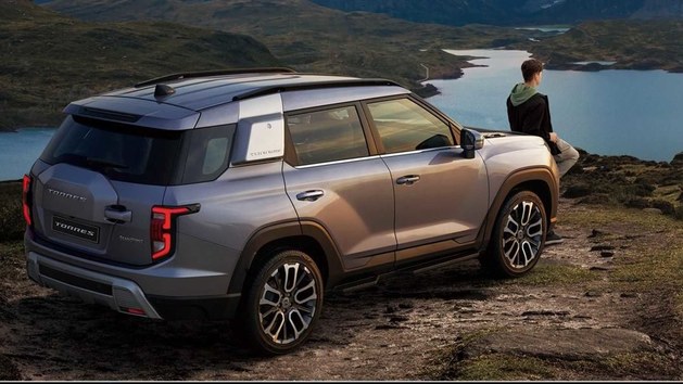 双龙Torres官图发布 定位中型SUV/今年上市